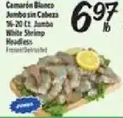 El Super White Shrimp Headless offer