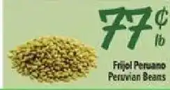 El Super Peruvian Beans offer