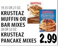 Karns Krusteaz muffin or bar mixes offer