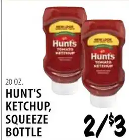 Karns Hunt's ketchup, squeeze bottle offer