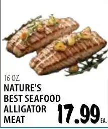Karns Nature's Best Seafood Alligator Meat offer