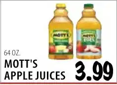 Karns Mott's apple juices offer