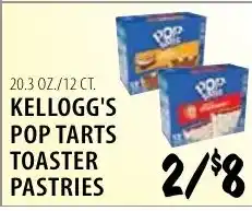 Karns Kellogg's pop tarts toaster pastries offer