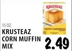 Karns Krusteaz corn muffin mix offer