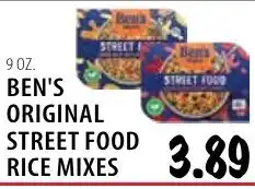 Karns Ben's original street food rice mixes offer