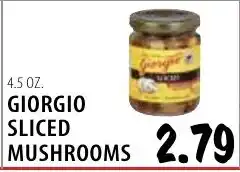 Karns Giorgio sliced mushrooms offer