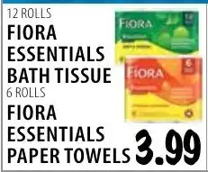 Karns Fiola essentials bath tissue offer