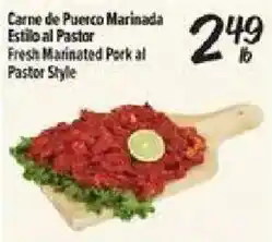 El Super Fresh Marinated Pork al Pastor Style offer