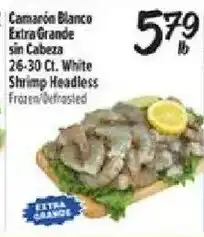 El Super White Shrimp Headless offer