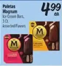 El Super Paletas Magnum Ice Cream Bars offer
