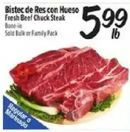 El Super Bistec de Res con Hueso offer
