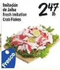 El Super Fresh Imitation Crab Flakes offer