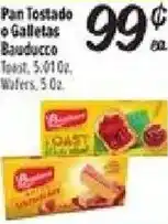 El Super Bauducco Pan Tostado o Galletas offer