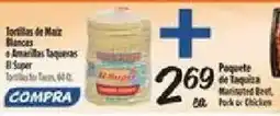 El Super El Super tortillas de maiz offer