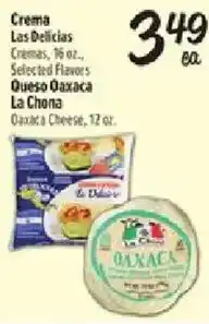 Fiesta Mart Crema Las Delicias Oaxaca Cheese offer