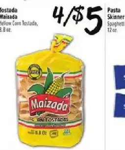 Fiesta Mart Maizada yellow corn tostada offer