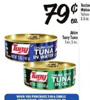 Tuny chunk light tuna in water