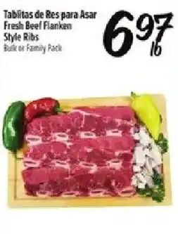 Fiesta Mart Fresh Beef Flanken Style Ribs offer