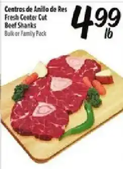 Fiesta Mart Centros de Anillo de Res Fresh Center Cut Beef Shanks offer