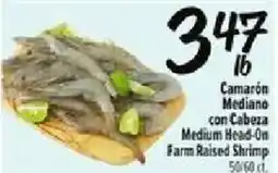 Fiesta Mart Farm Raised Shrimp offer