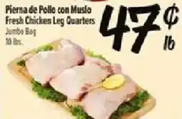 Fiesta Mart Fresh Chicken Leg Quarters offer