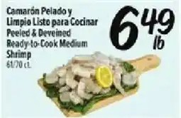 Fiesta Mart Peeled & Deveined Medium Shrimp offer