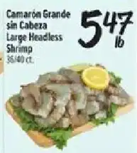 Fiesta Mart Large Headless Shrimp offer