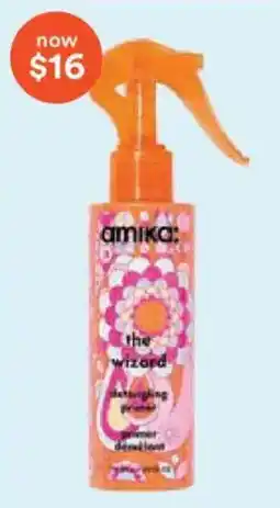 Ulta Beauty Amika the wizard detangling primer offer