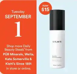 Ulta Beauty Lolavie Illuminating Mist offer