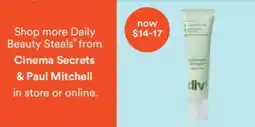Ulta Beauty Cinema Secrets & Paul Mitchell Daily Beauty Steals offer