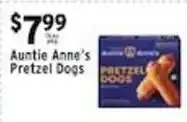 Associated Auntie Anne's Pretzel Dogs offer