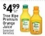 Associated Tree Ripe Premium Orange Juice offer