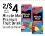 Associated Minute Maid Premium Fruit Drinks offer
