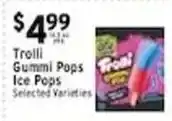 Associated Trolli Gummi Pops Ice Pops offer