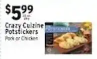 Associated Crazy Cuisine Potstickers offer