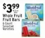 Associated Whole Fruit Fruit Bars offer