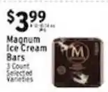 Associated Magnum ice cream bars offer