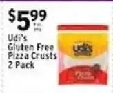 Associated Udi's Gluten Free Pizza Crusts offer