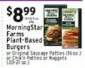 Associated Morningstar Farms Plant-Based Burgers offer