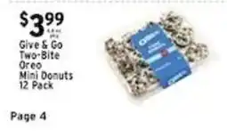 Associated Oreo mini donuts offer