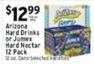 Associated Arizona Hard Drinks or Jumex Hard Nectar offer