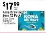 Associated Kona Brewing Co Beer offer