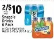 Associated Snapple Drinks 6 Pack offer
