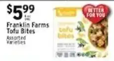 Associated Franklin Farms Tofu Bites offer