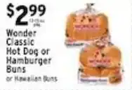 Associated Wonder classic hot dog offer