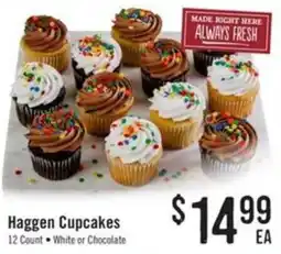 Haggen Food Haggen Cupcakes offer