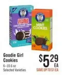 Haggen Food Goodie Girl Cookies offer