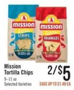 Haggen Food Mission Tortilla Chips offer