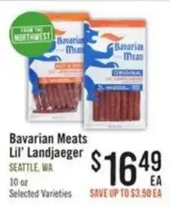 Haggen Food Bavarian Meats Lil' Landjaeger offer