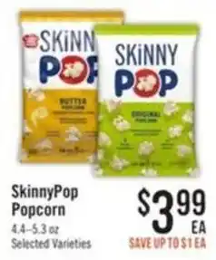 Haggen Food SkinnyPop Popcorn offer